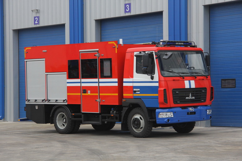 АСО (4371): современный автомобиль связи и освещения для Минска