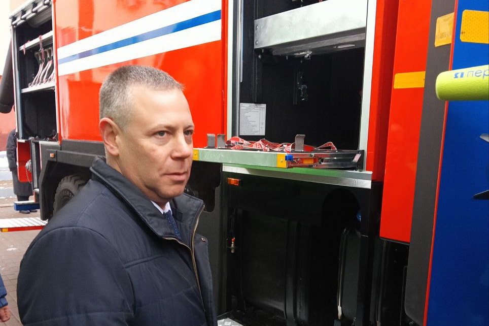 Техника «ПОЖСНАБ» представлена губернатору Ярославской области